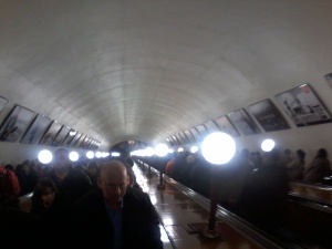 The underground during rush hour - a thing to be avoided!